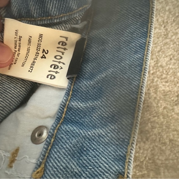Retrofete Maggie Distressed Jeans NWT - Picture 5 of 5